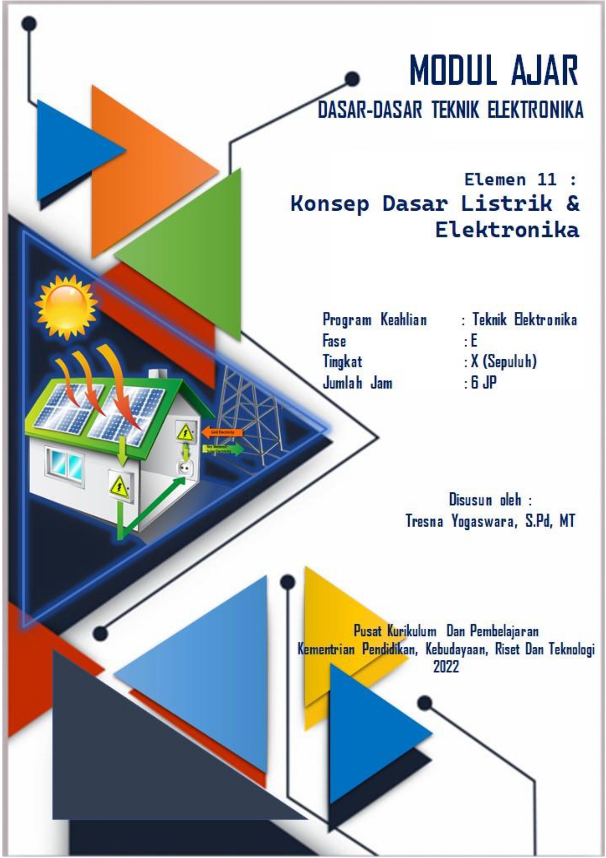 Modul Ajar Dasar Dasar Teknik Elektronika